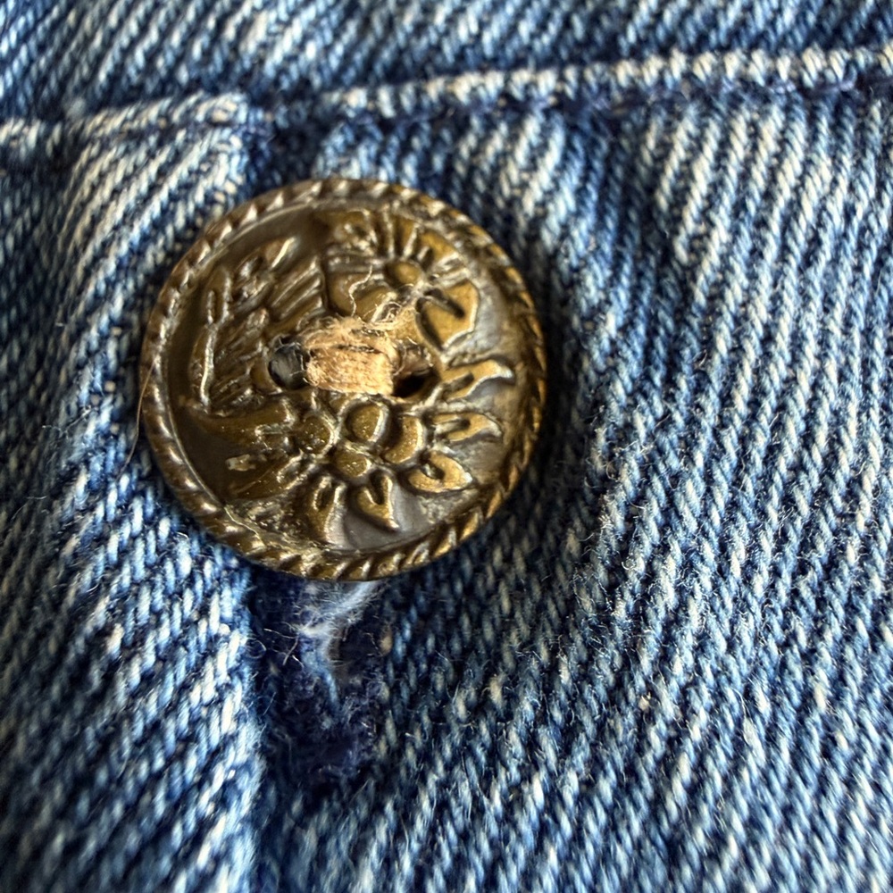 Susan Bristol 80s High Waisted Pleated Balloon Style Denim Mom Jeans Vintage 8 - Picture 9 of 15